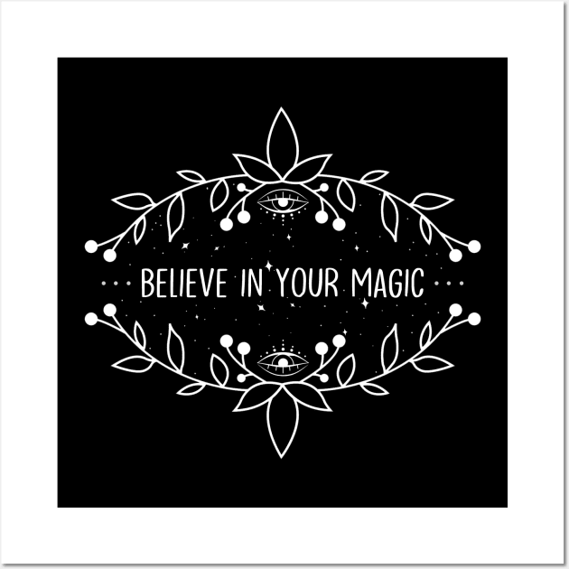 believing in your magic Wall Art by the.happynista